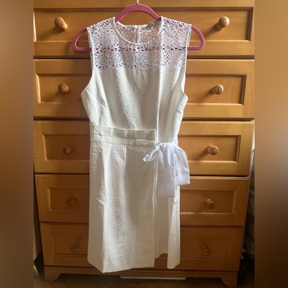 White summer dress